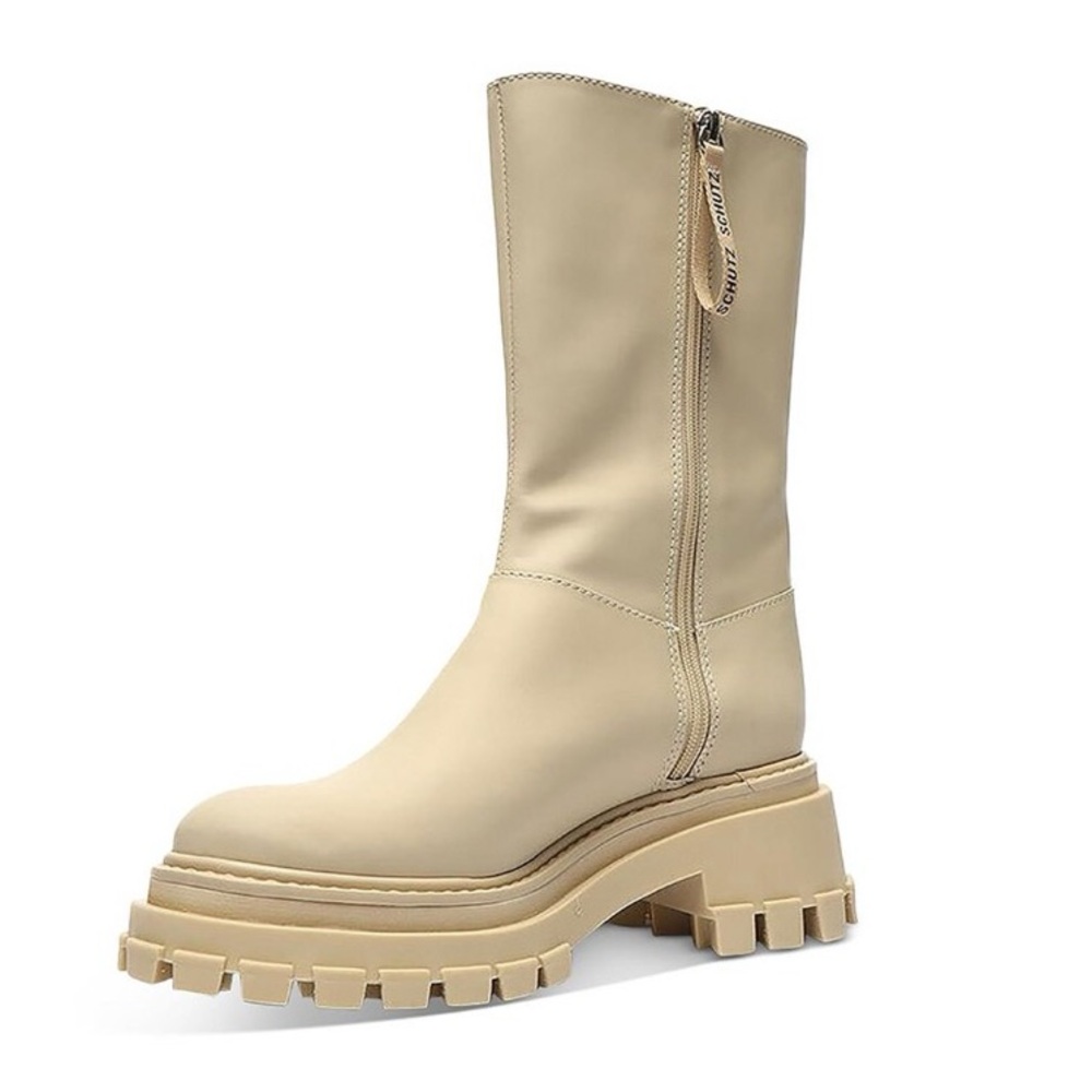 NWT Schutz Juany Platform Lug Boot